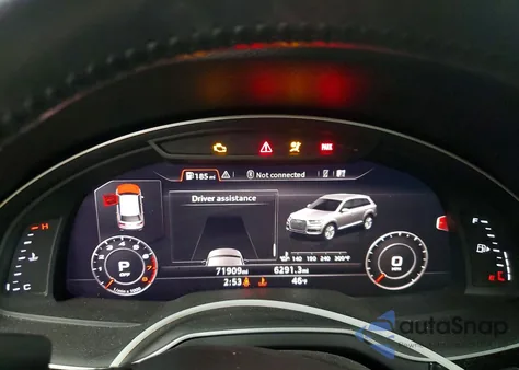 2017 Audi Q7 Premium Plus из США, поврежденный, VIN WA1LAAF77HD016294